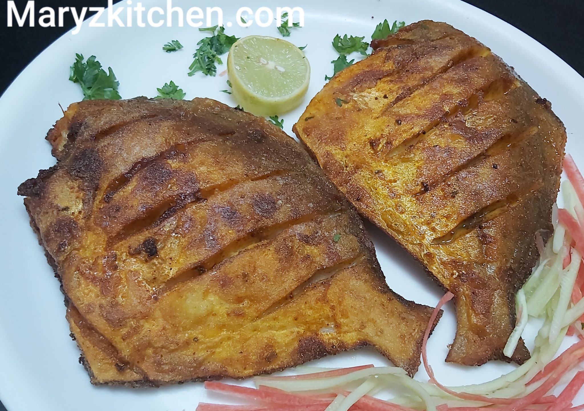 Pan Fried Tandoori Fish - Mary's Kitchen